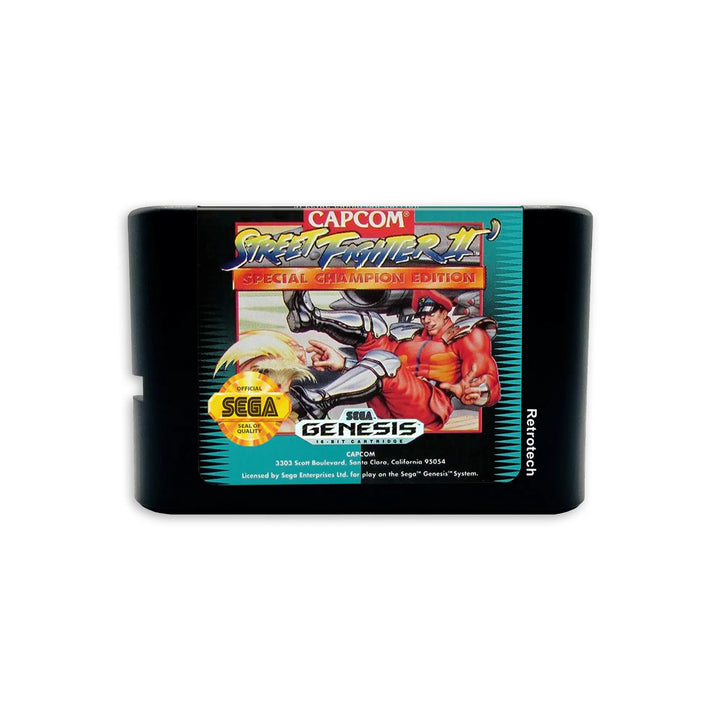 Super Street Fighter II - Juego Génesis