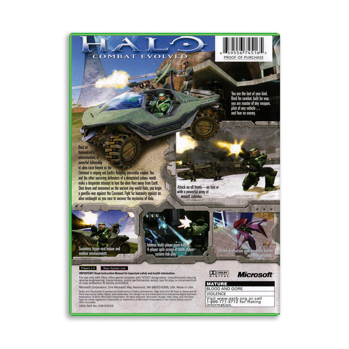 Halo: Combat Evolved - Juego de Xbox