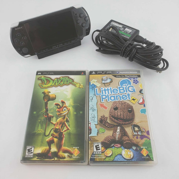 Paquete de consola PSP: Daxter y Little Big Planet