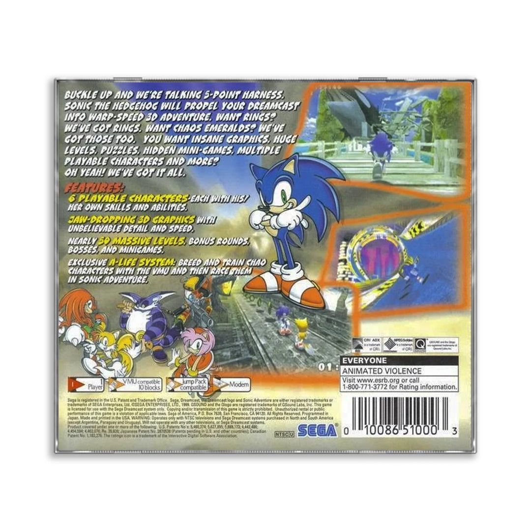 Sonic Adventure - Juego de Dreamcast