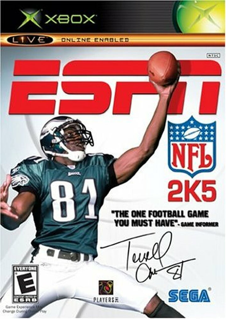 ESPN NFL 2K5 – Juego de Xbox (Retro Fam)
