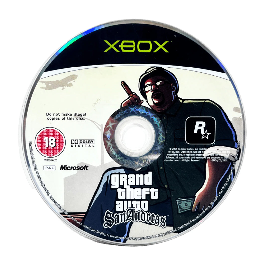 Grand Theft Auto: San Andreas – Juego de Xbox