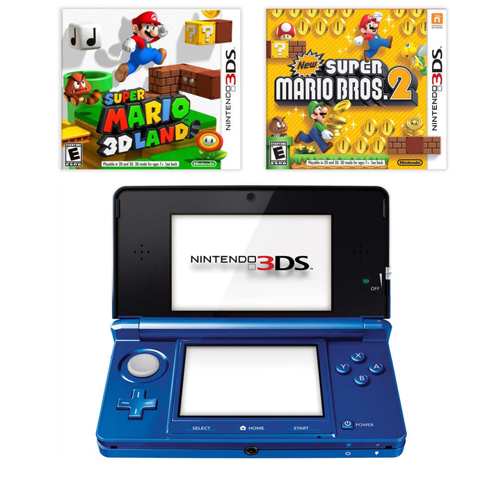 Consola Nintendo 3DS: Super Mario 3D Land y New Super Mario Bros. 2