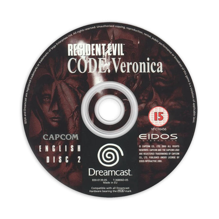 Resident Evil – Código: Verónica - Juego para Dreamcast