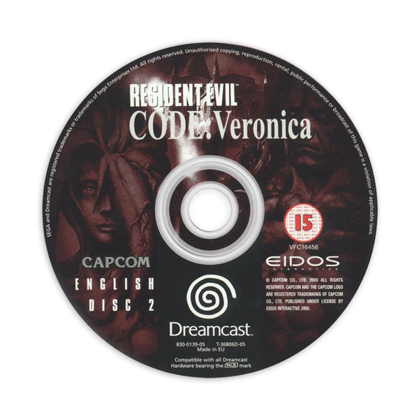 Resident Evil – Código: Verónica - Juego para Dreamcast - Image 3