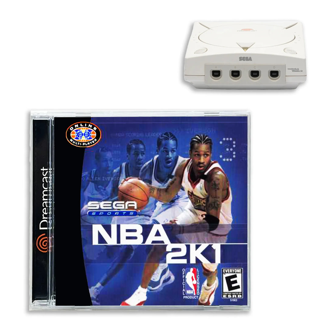 NBA 2K1 - Dreamcast