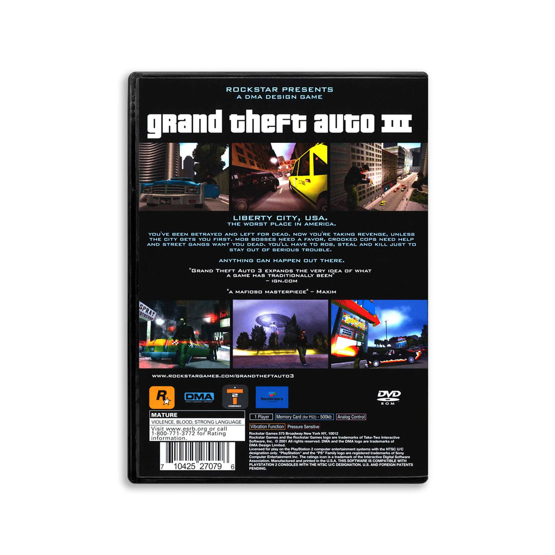 Grand Theft Auto III – PS2