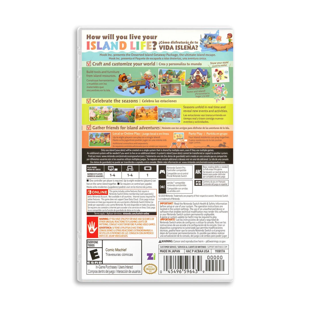 Animal Crossing: New Horizons - Nintendo Switch