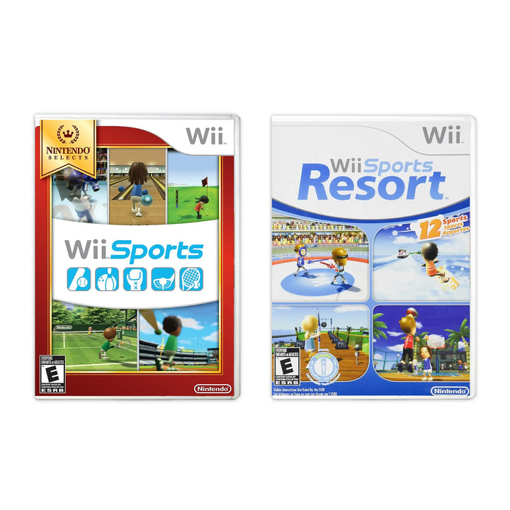Consola Nintendo Wii: Paquete Wii Sports y Wii Sports Resort