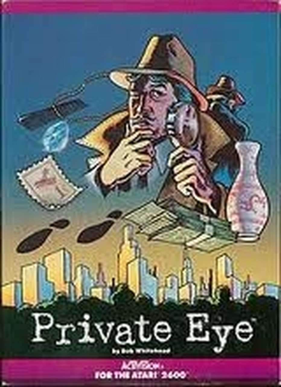 PRIVATE EYE - Juego para Atari 2600 (Retro Fam)
