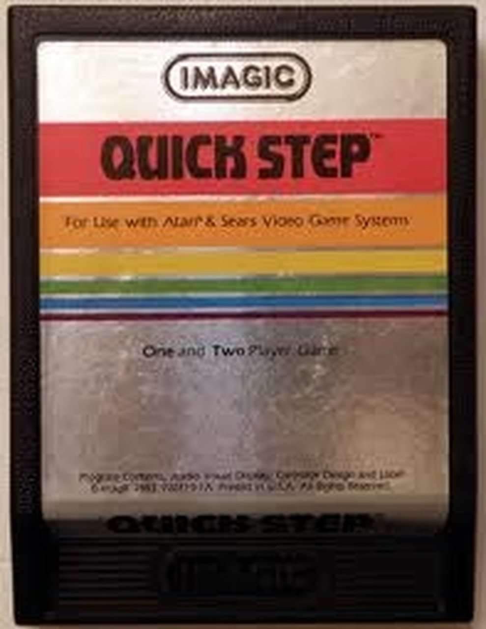 QUICK STEP - Juego para Atari 2600 (Retro Fam)