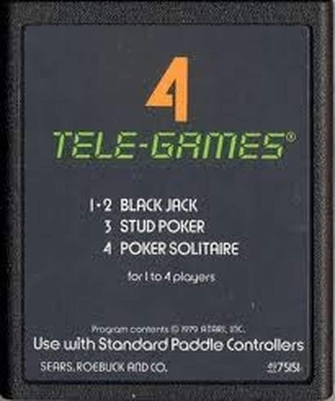 POKER PLUS - Juego para Atari 2600 (Retro Fam)