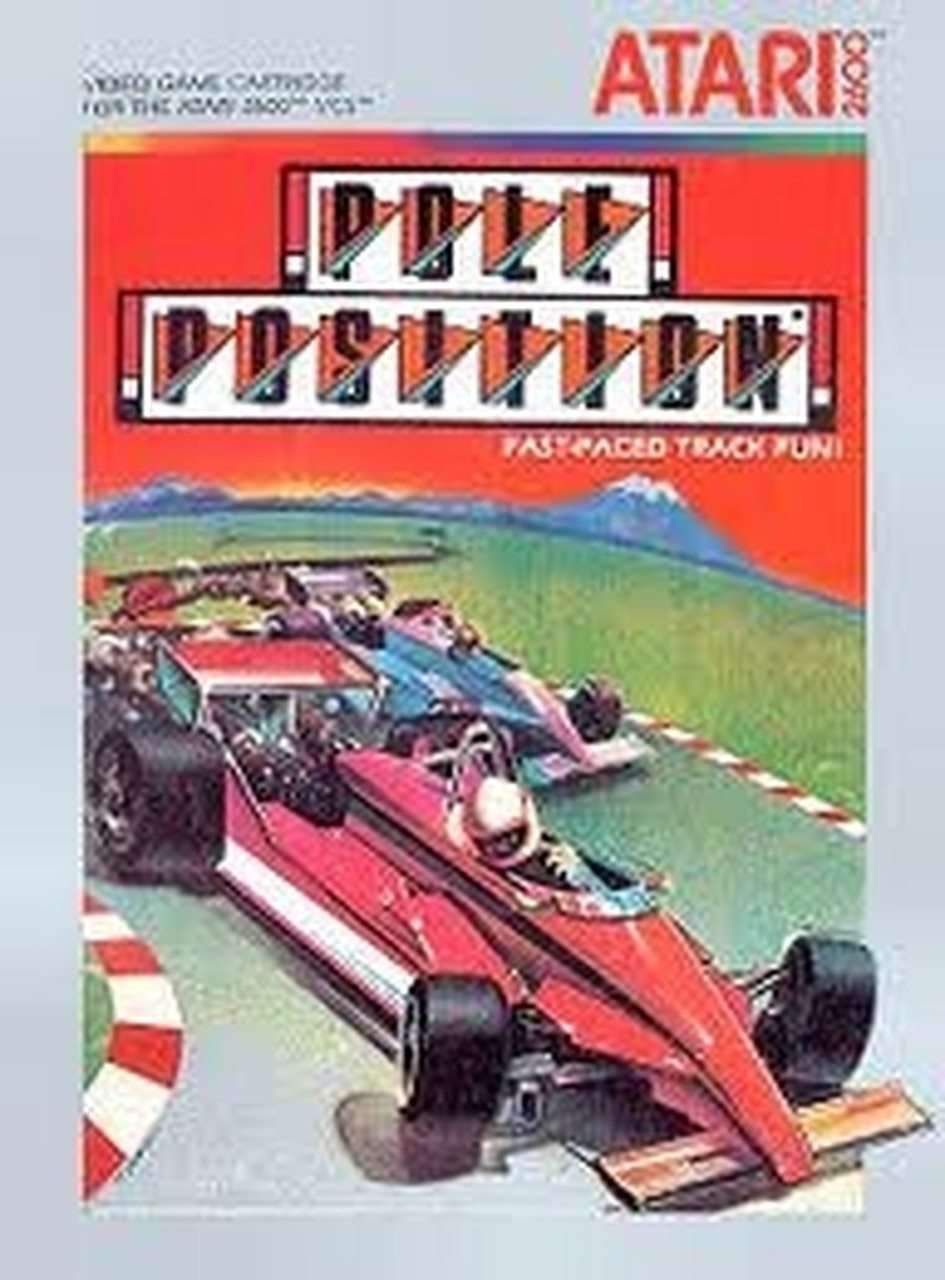 POLE POSITION - Juego para Atari 2600 (Retro Fam)