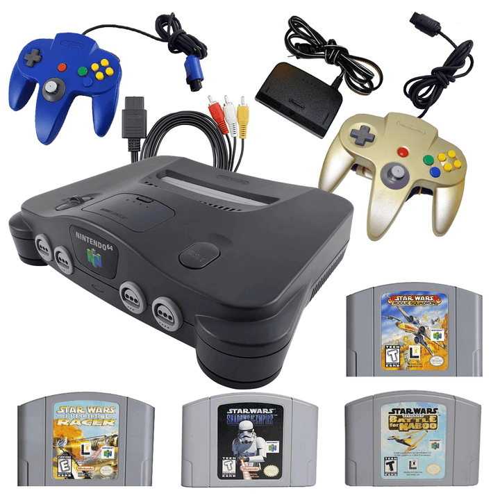 Consola Nintendo 64 (N64): Paquete de Star Wars
