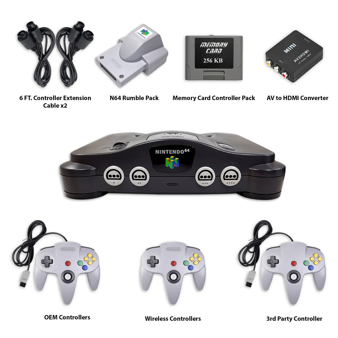 Consola Nintendo 64 (N64): Paquete Pokémon