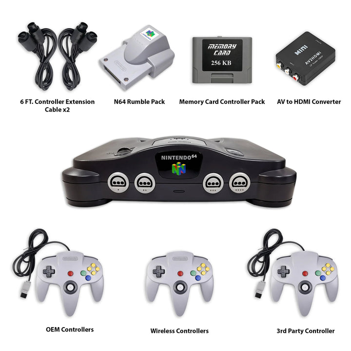 Consola Nintendo 64 (N64): Paquete Pokémon