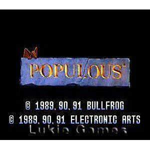 Populous - Juego de SNES (Retro Fam) - Image 2
