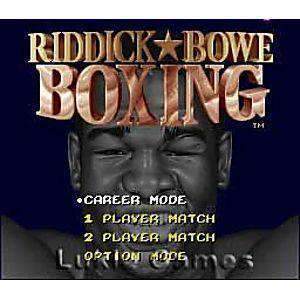Riddick Bowe Boxing - Juego de SNES (Retro Fam)