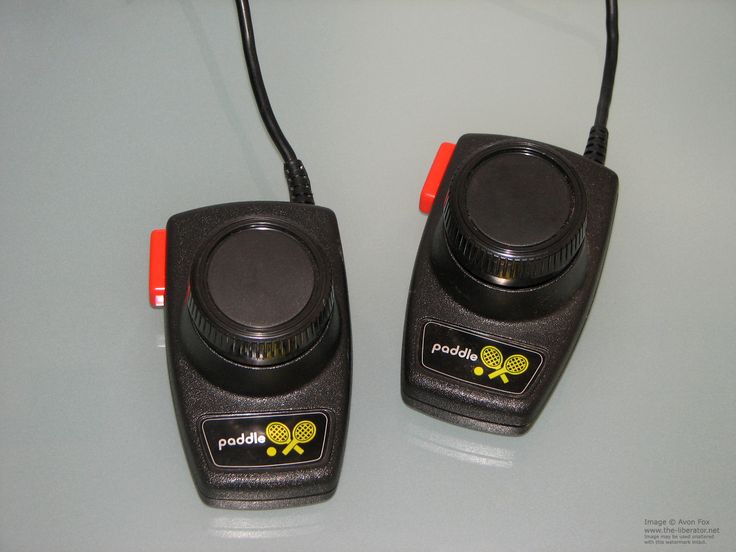 Mandos de paleta - Atari 2600