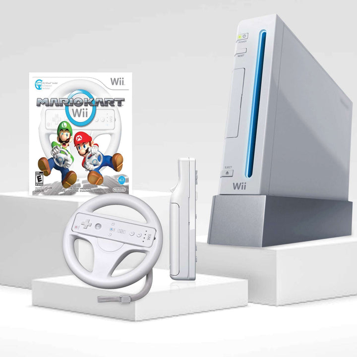 Consola Wii: Mario Kart con volante