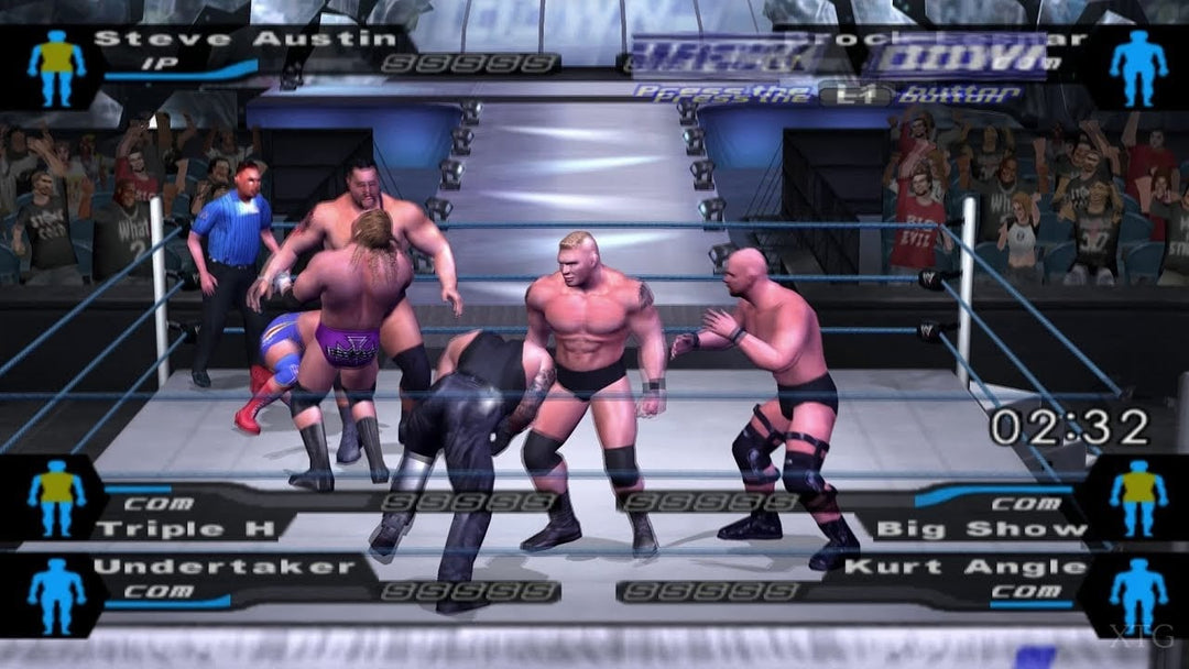 WWE Smackdown Here Comes the Pain - Juego de PS2 (Retro Fam)
