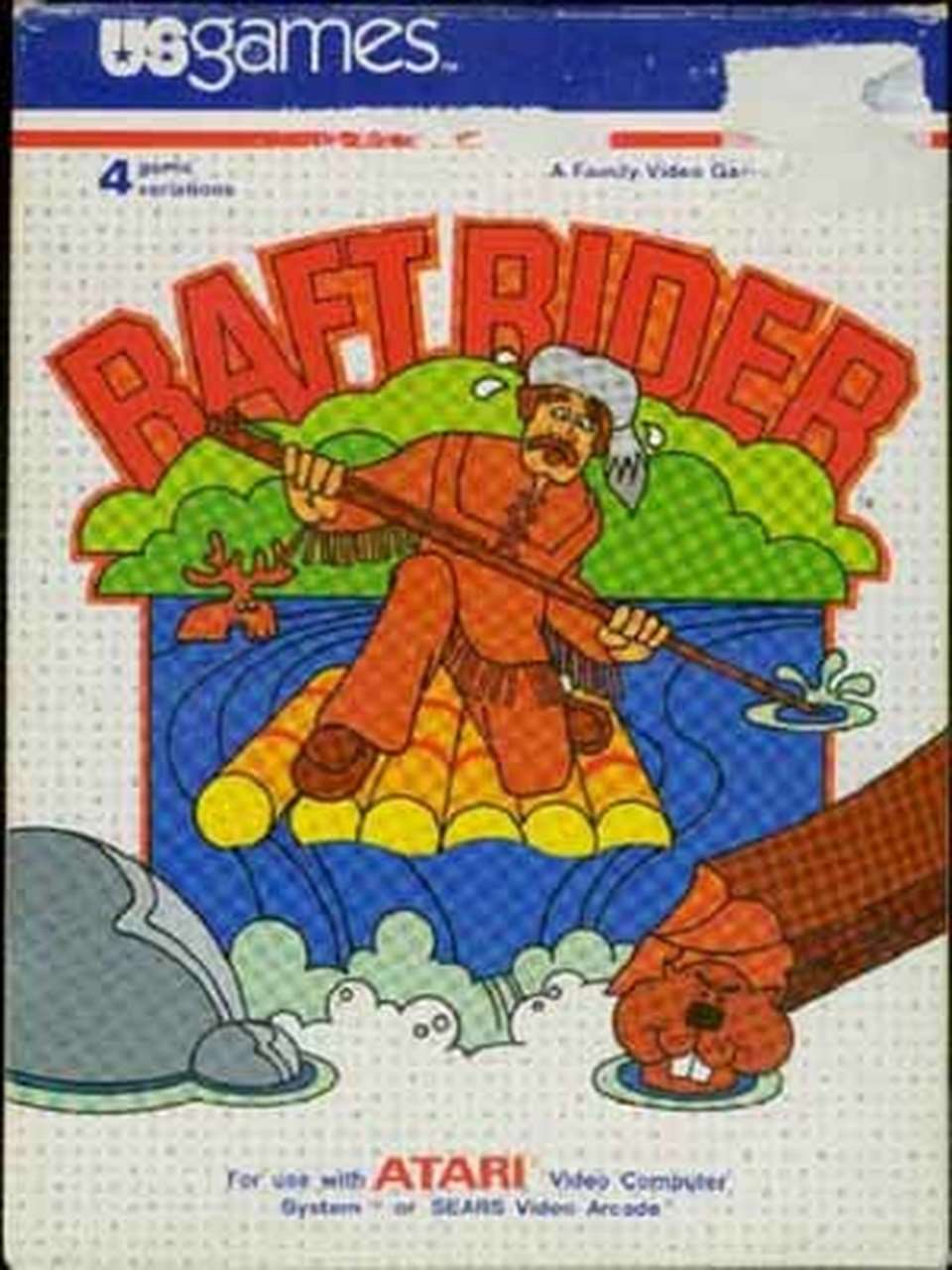 RAFT RIDER - Juego para Atari 2600 (Retro Fam)