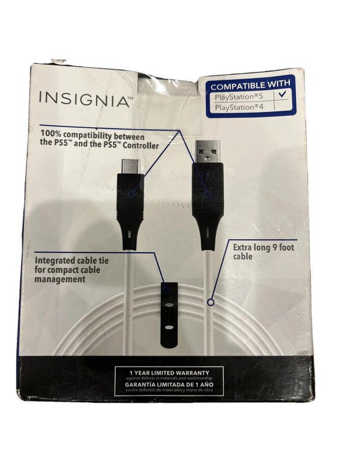 Cable de carga para mando de PS5 (de terceros) (Retro Fam)