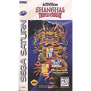 Shanghai Triple Threat - Juego de Sega Saturn (Retro Fam)