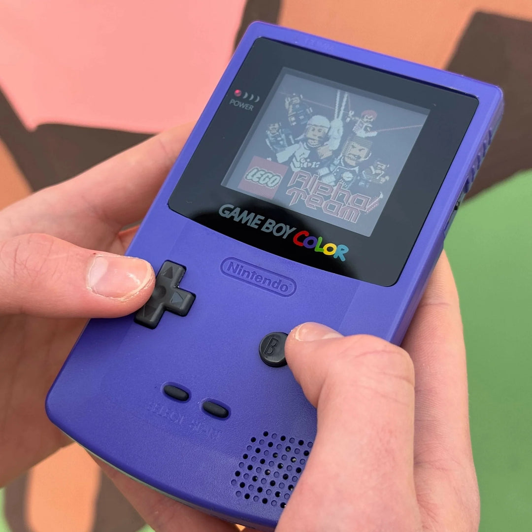 Consola Nintendo Gameboy Color: Tetris y Dr Mario - Morado