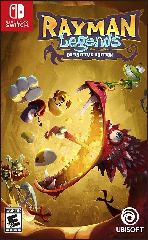 RAYMAN LEGENDS EDICIÓN DEFINITIVA (Nintendo Switch) - Juego para Nintendo Switch (Retro Fam)