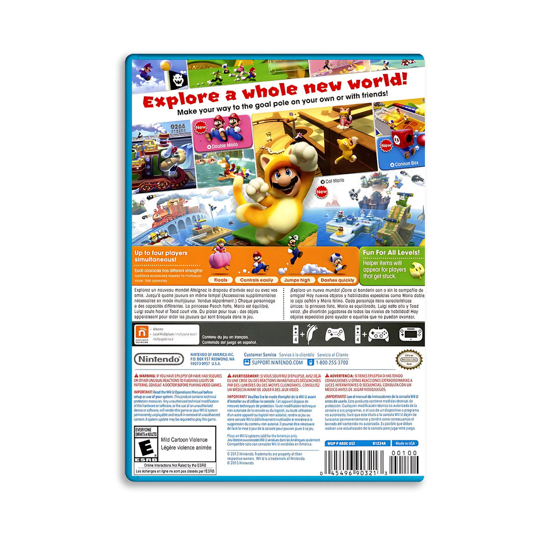 Super Mario 3D World - Wii U