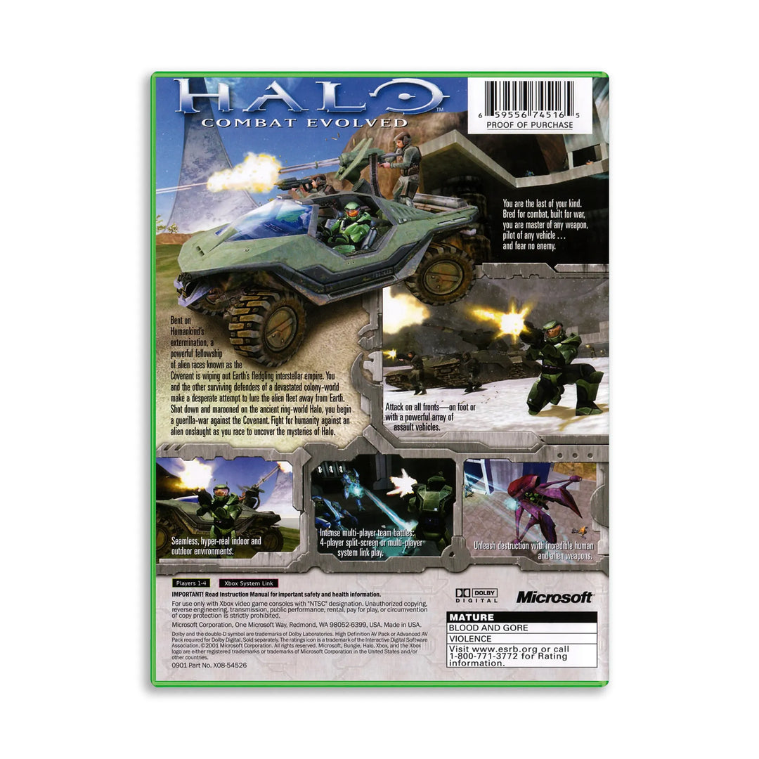 Halo: Combat Evolved - Juego de Xbox