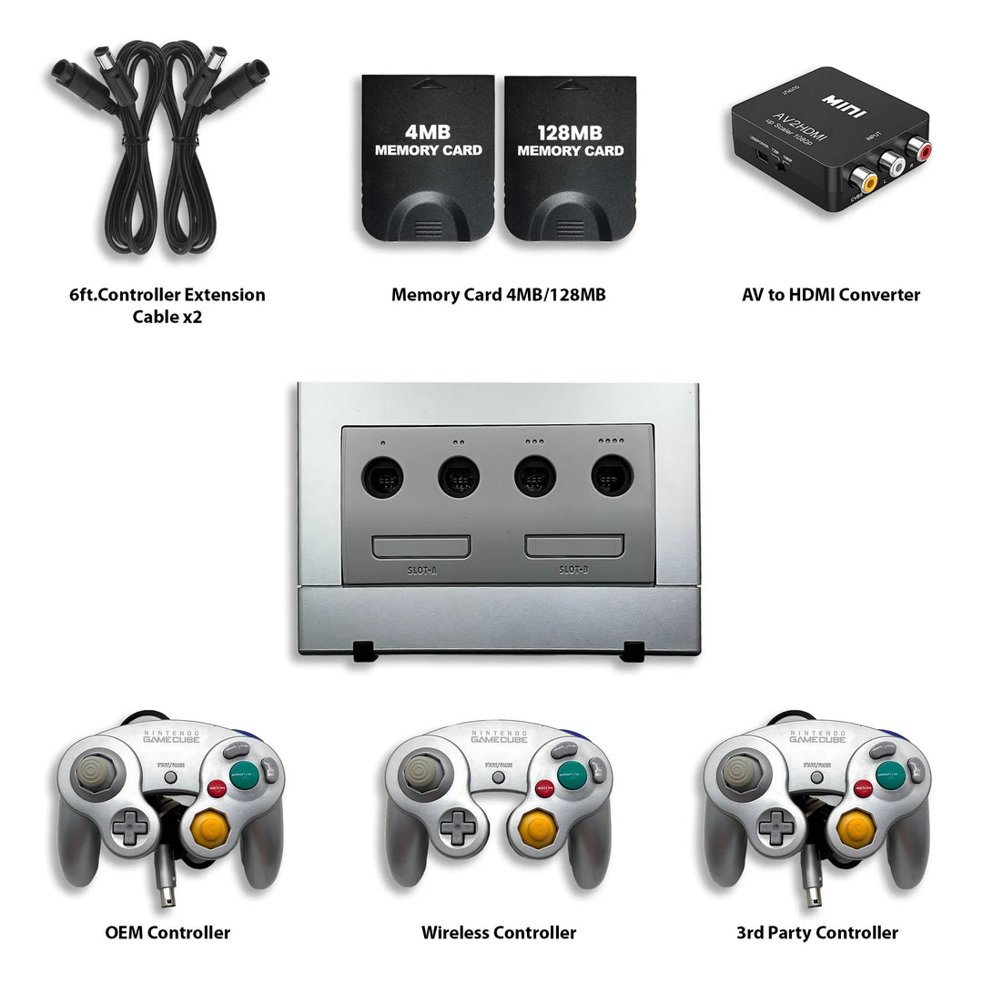 Consola Nintendo Gamecube: Colección de juegos de Mario