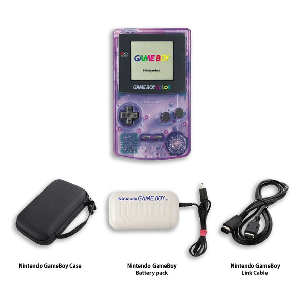 Consola Nintendo Gameboy Color: Pokémon Oro - Morado transparente - Image 2