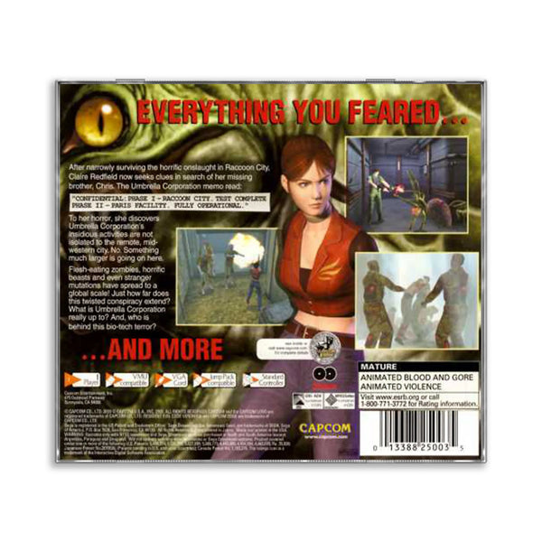 Resident Evil – Código: Verónica - Juego para Dreamcast - Image 2