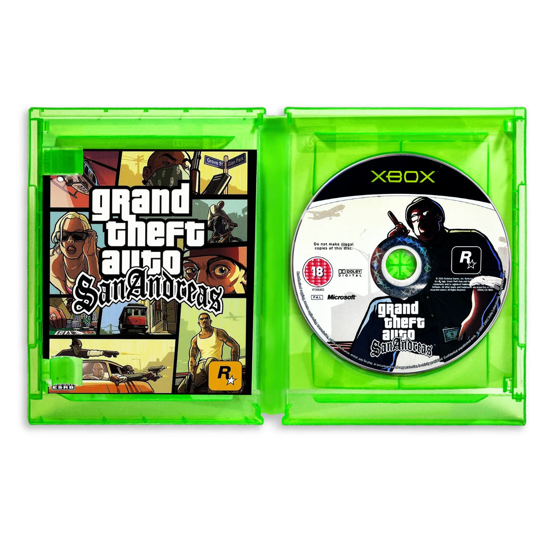 Grand Theft Auto: San Andreas – Juego de Xbox