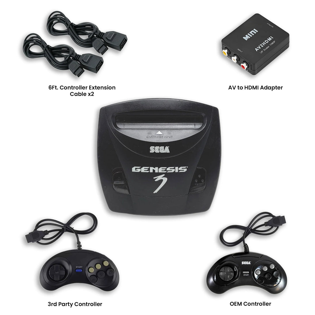 Consola Sega Genesis Modelo 3