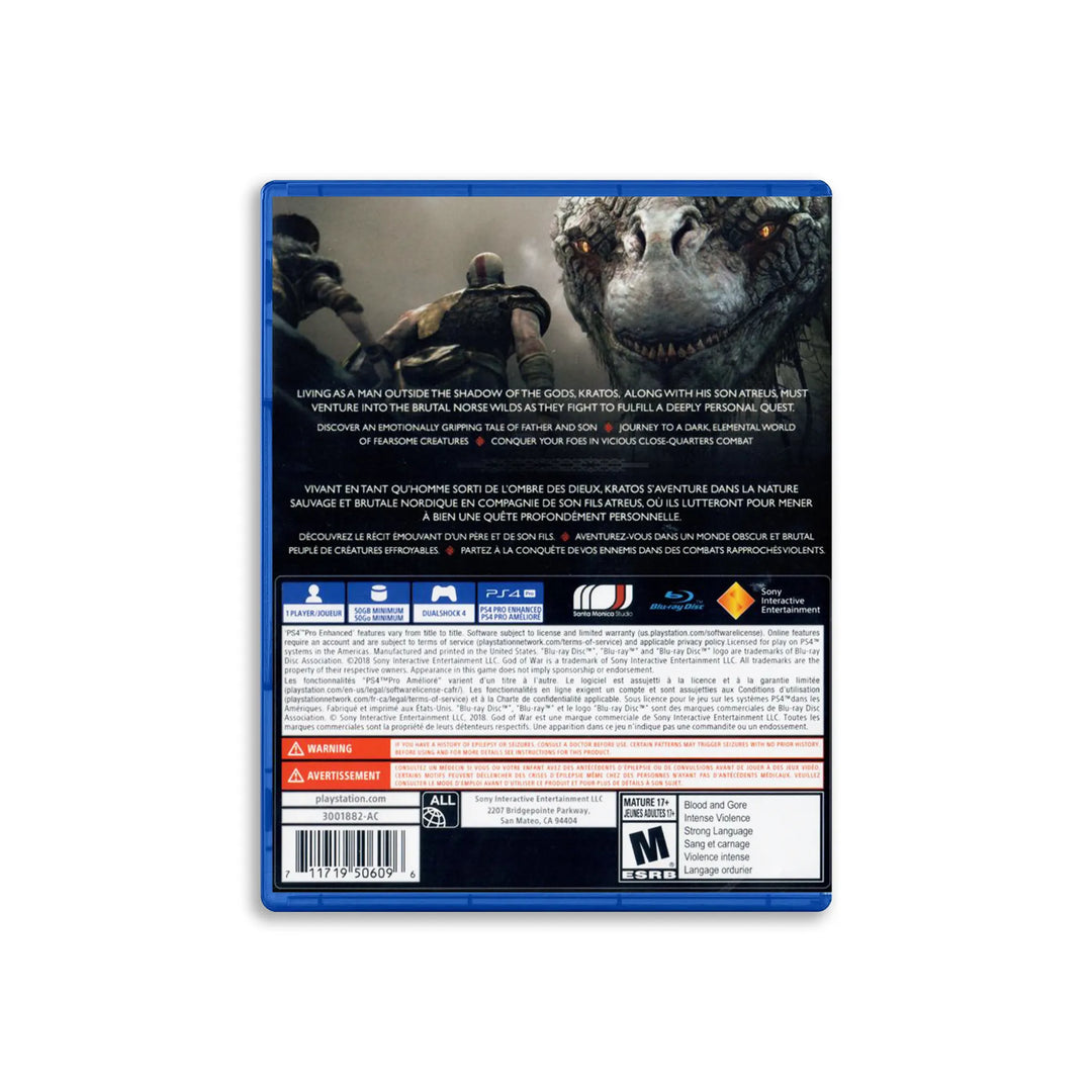 Dios de la Guerra – Juego de PS4