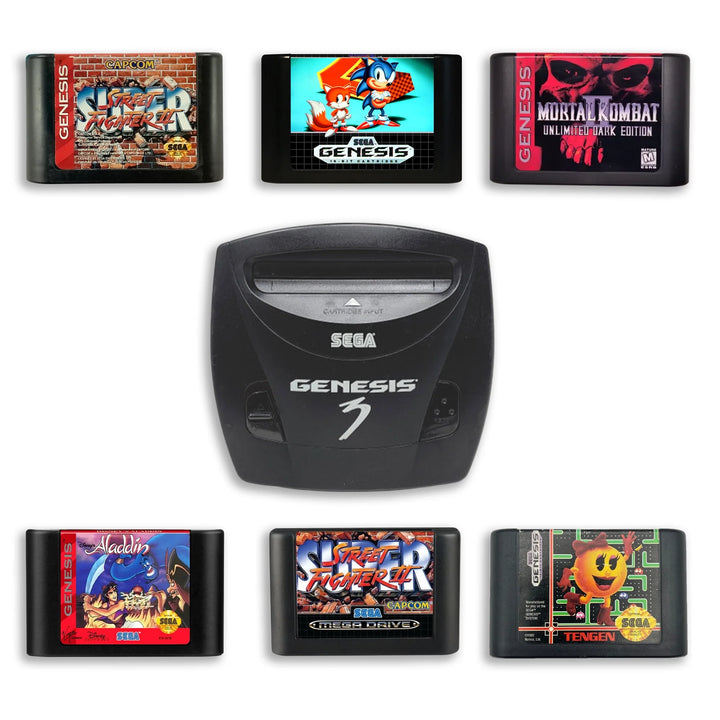 Consola Sega Genesis Modelo 3