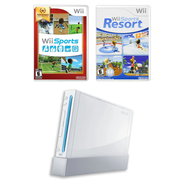Consola Nintendo Wii: Paquete Wii Sports y Wii Sports Resort