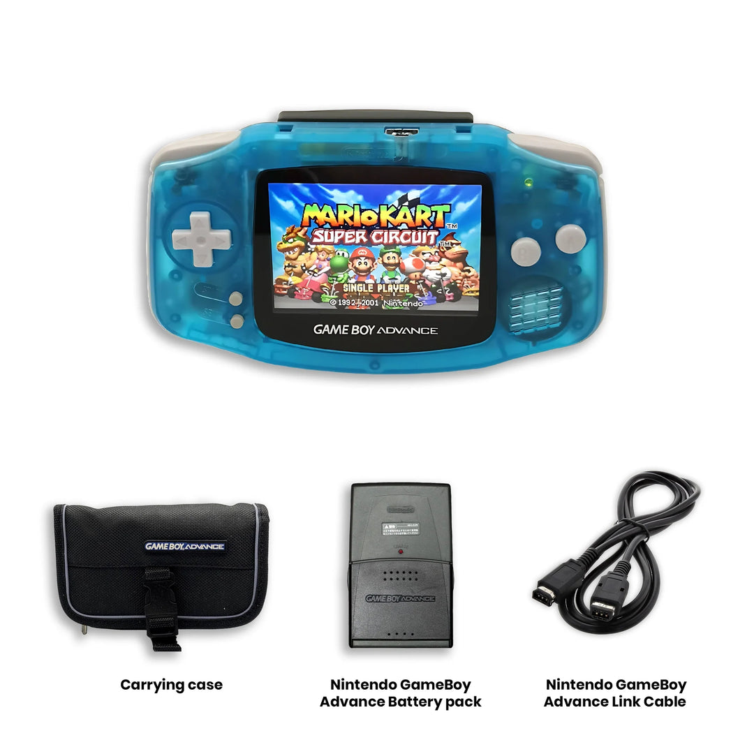 Paquete para consola Gameboy Advance (GBA) Pokémon Rubí y Zafiro