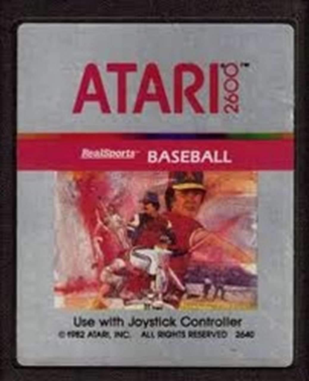BÉISBOL DEPORTIVO REAL - Juego para Atari 2600 (Retro Fam)