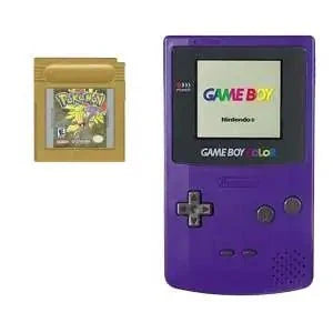 Consola Nintendo Gameboy Color: Pokémon Oro - Morado