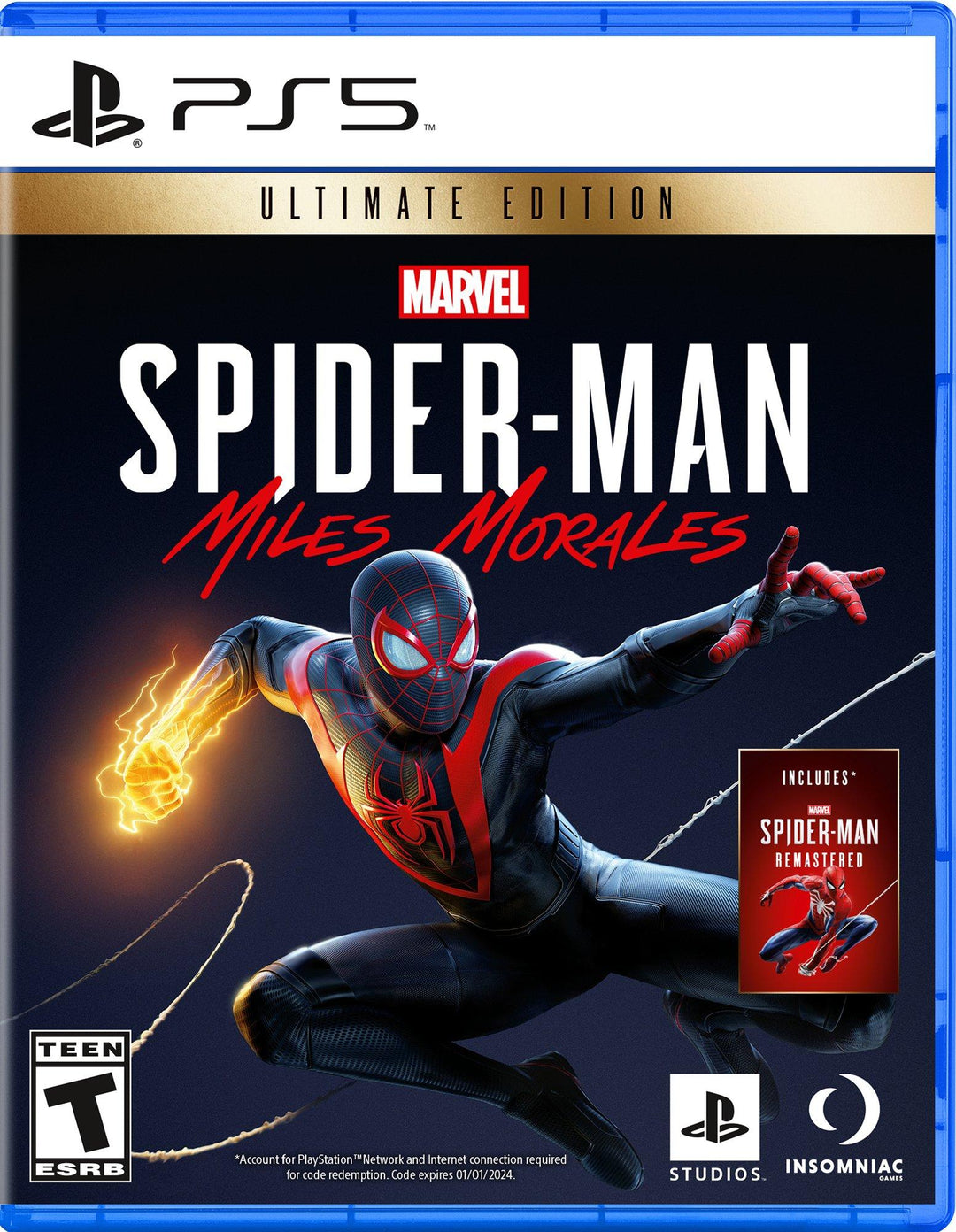 Marvel's Spider-Man: Miles Morales Ultimate Edition – Juego de PS5 (Retro Fam)