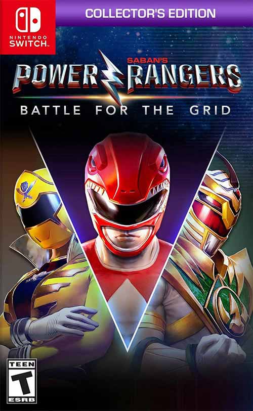 POWER RANGERS: BATTLE FOR THE GRID COLLECTOR'S EDITION  (Nintendo Switch) - Nintendo Switch Game (Retro Fam)