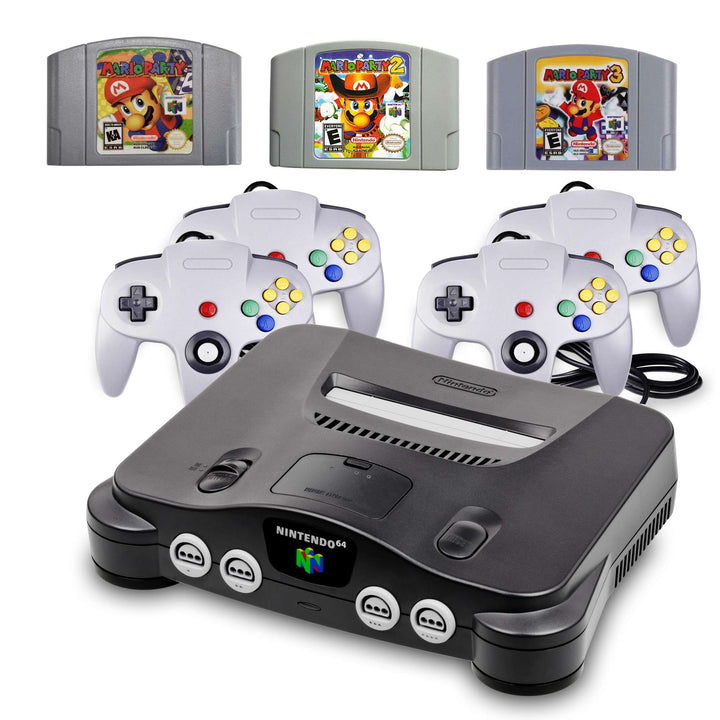 Consola Nintendo 64: Paquete Mario Party