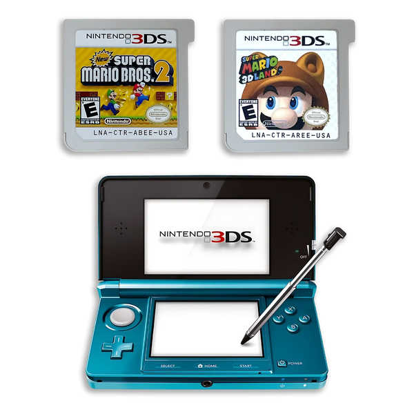 Consola Nintendo 3DS: Super Mario 3D Land y New Super Mario Bros. 2