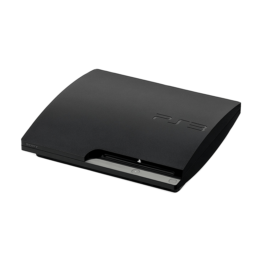 Solo consola Playstation 3 (PS3) Slim de 500 GB (Retro Fam)