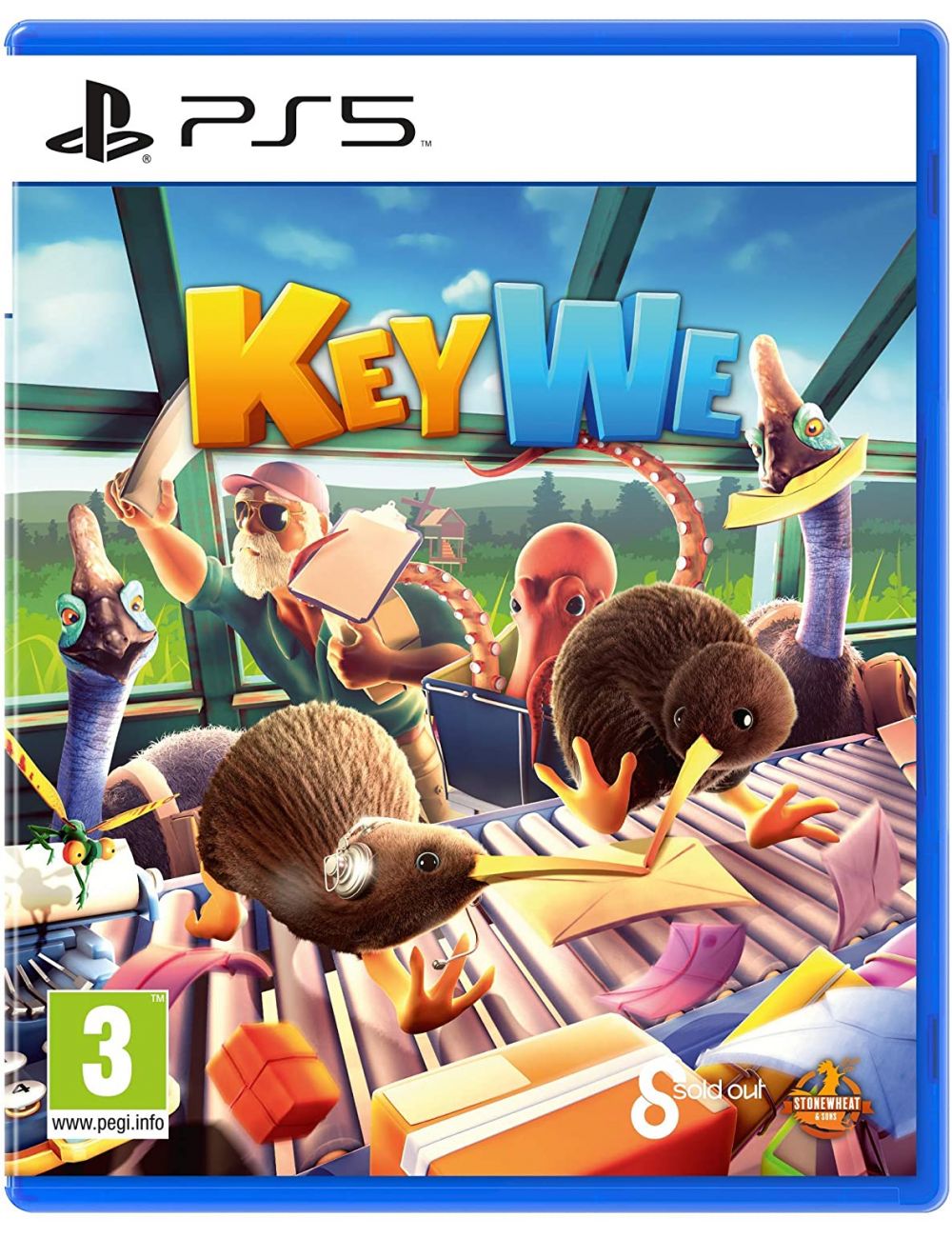 KeyWe – Juego de PS5 (Retro Fam)