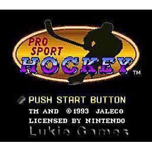 Pro Sport Hockey - Juego de SNES (Retro Fam)